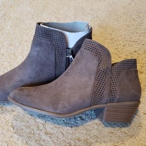 Faux Suede Ankle Bootie